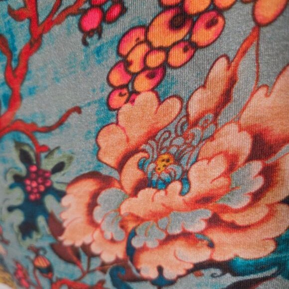 NEVER WORN PARSLEY & SAGE BOHO FLORAL FLUTTER SLEEVES TOP SIZE SMALL - Picture 7 of 15